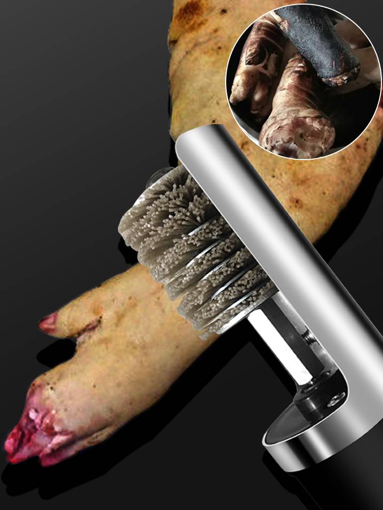 Electric Washing Pork Foot Artifact Brush Pork Head Pig Foot Washing Machine Scraping Pork Gowers, Cow Lamb Ang, Foot Fire Burning Fool Washing Blog Artifact