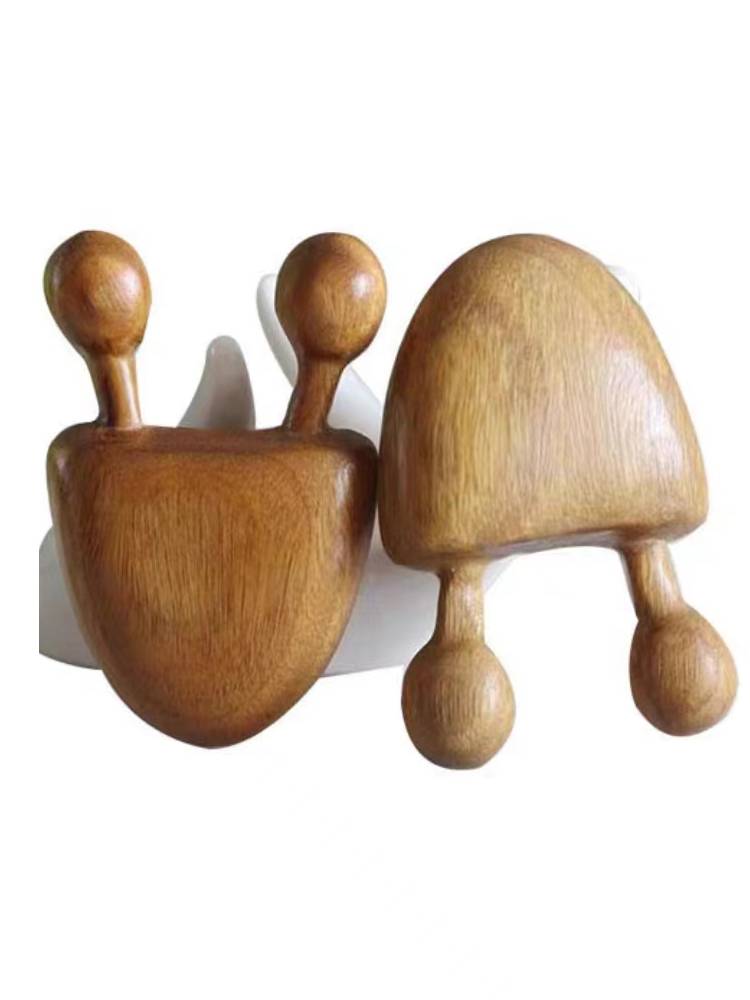 Little frog eye massage stick sandalwood scraping nose beam, tug -of -tear stick scraper, small buffer eyebrow rude stick, tie tightness