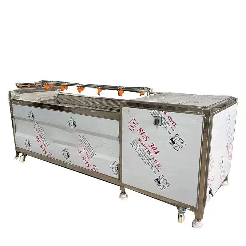 Fully automatic sweet potato potter lotus root oyster pork roller clean