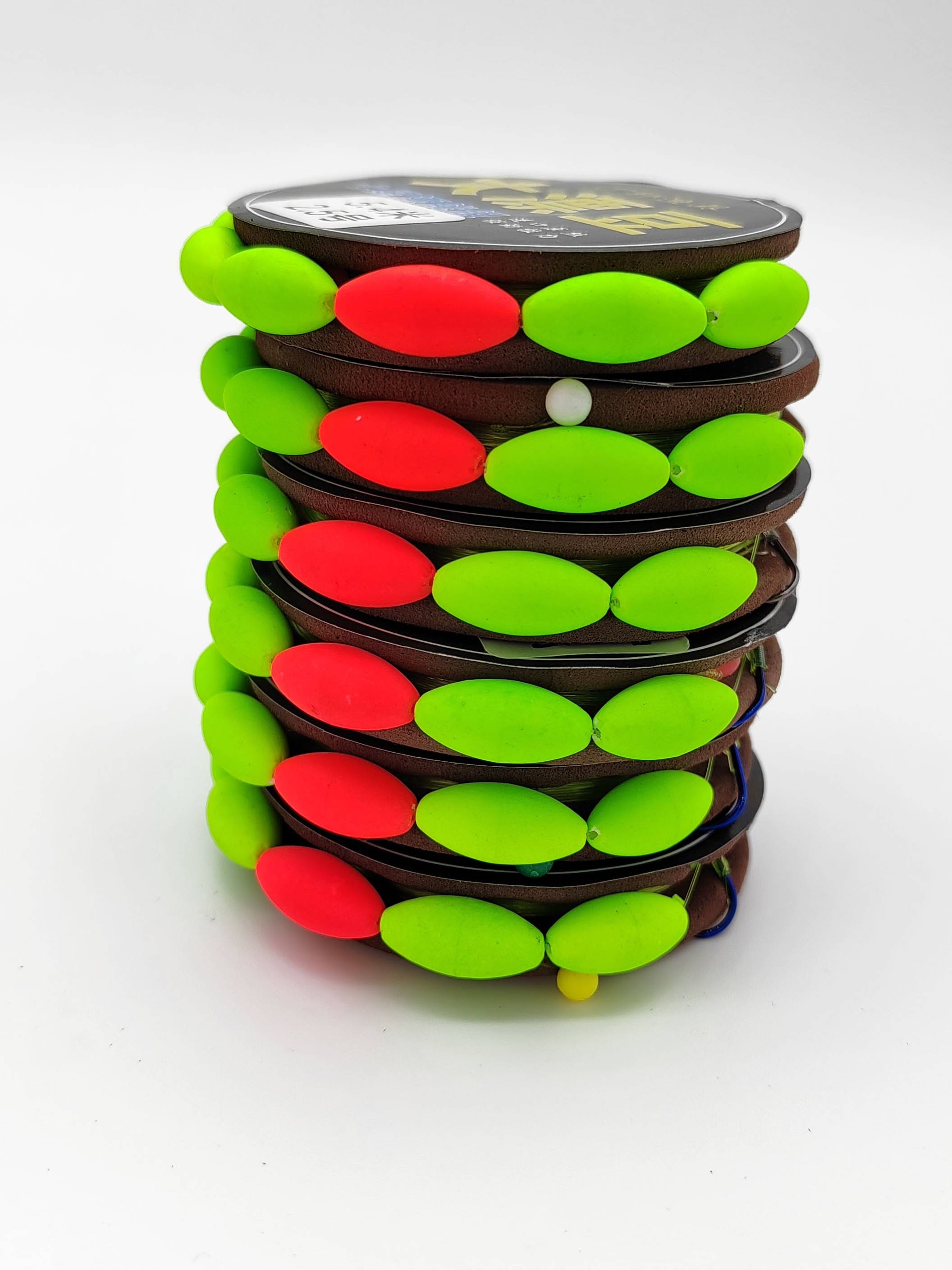 Big drifting bean traditional fishing seven -star drifting line composition full set of single hook double hook pure handmade eye -catching catfish carp line group