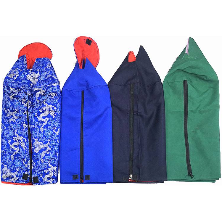 Luxury and thick bird rags, one-on-two embroidered blue, white and red cattle, wide 30/33/36