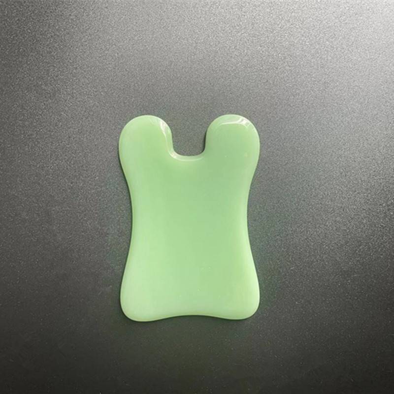 A piece of green jade