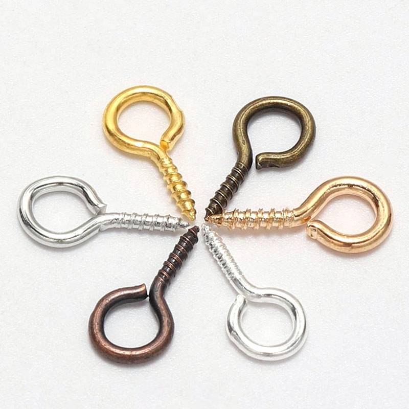 Color Playing Flower Too Sheep Eyes Sheep Horn Nail Key Caps Hanging Pendant Handic Material DIY Jewelry Accessories