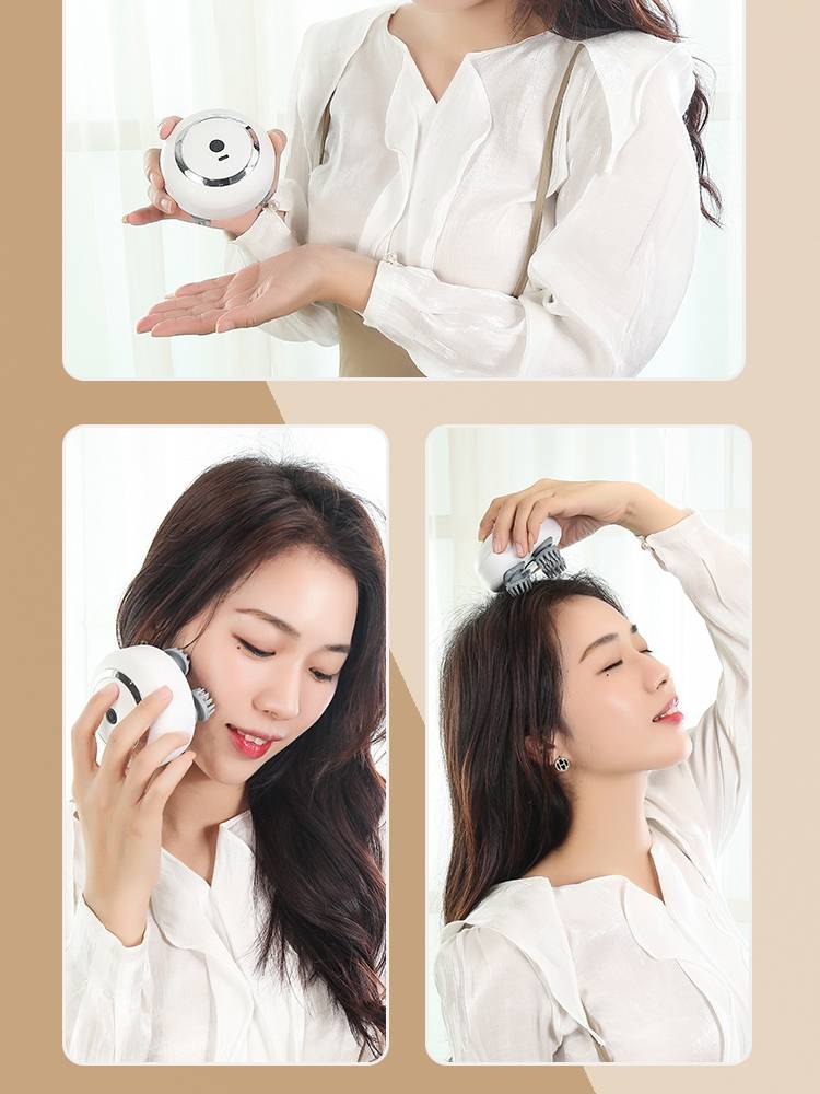 Head massageer charges and knead the scalp scratch head artifact shoulder and neck meridian dredging automatic body
