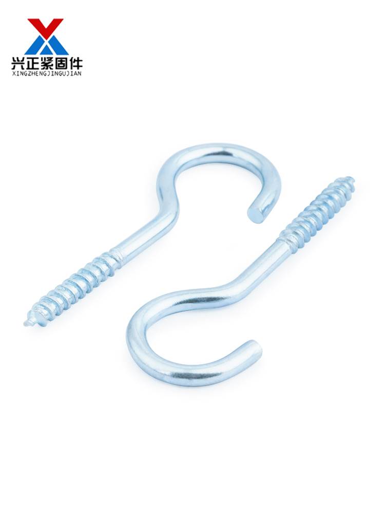Sheep eye self-attack screw carbon steel galvanized suspension ring hook hook linked screw screw ribbon 1#-16#