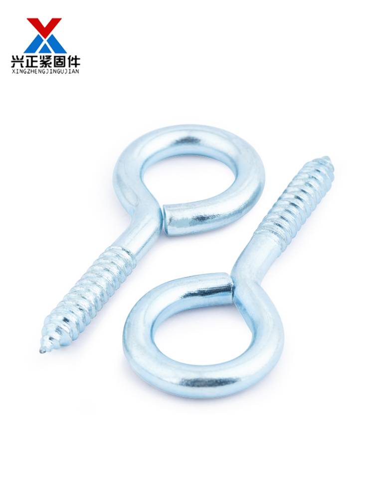 Sheep eye self-attack screw carbon steel galvanized suspension ring hook hook linked screw screw ribbon 1#-16#