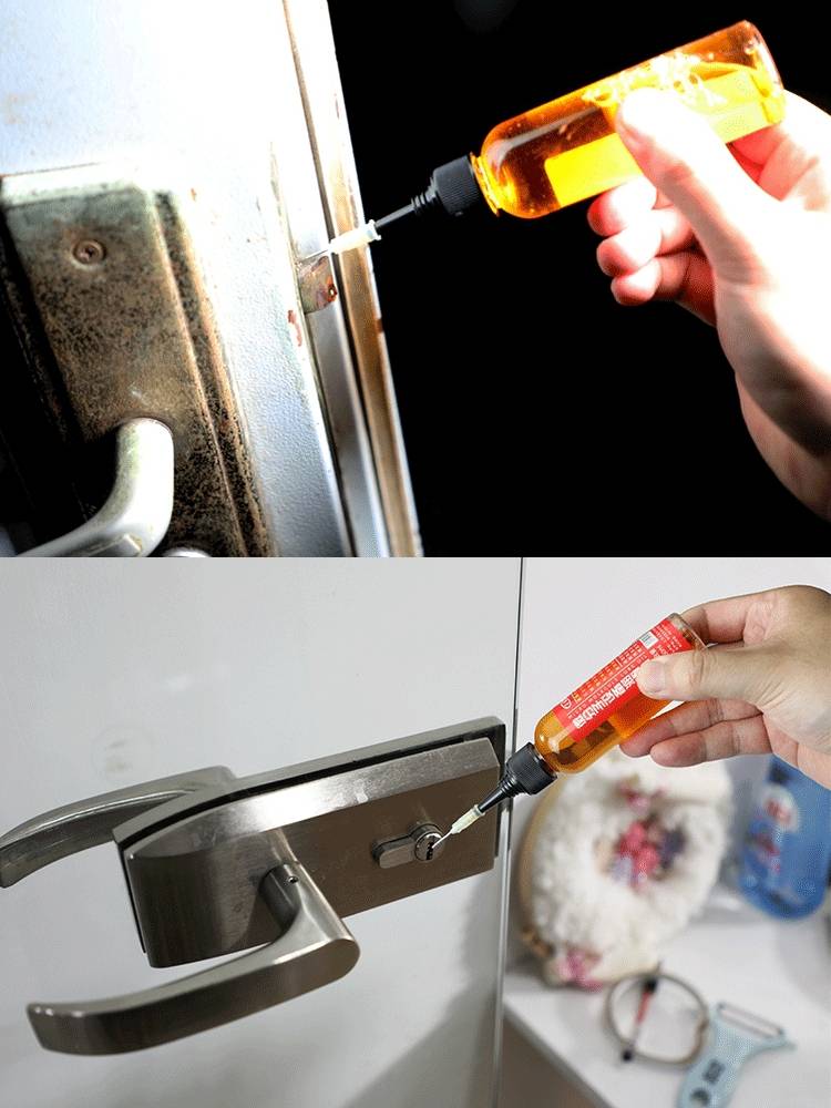 Furnishing micromolecular lubricant machine throttle lock rust doors and windows orbit bicycle wheel chain bearing lubricating butter