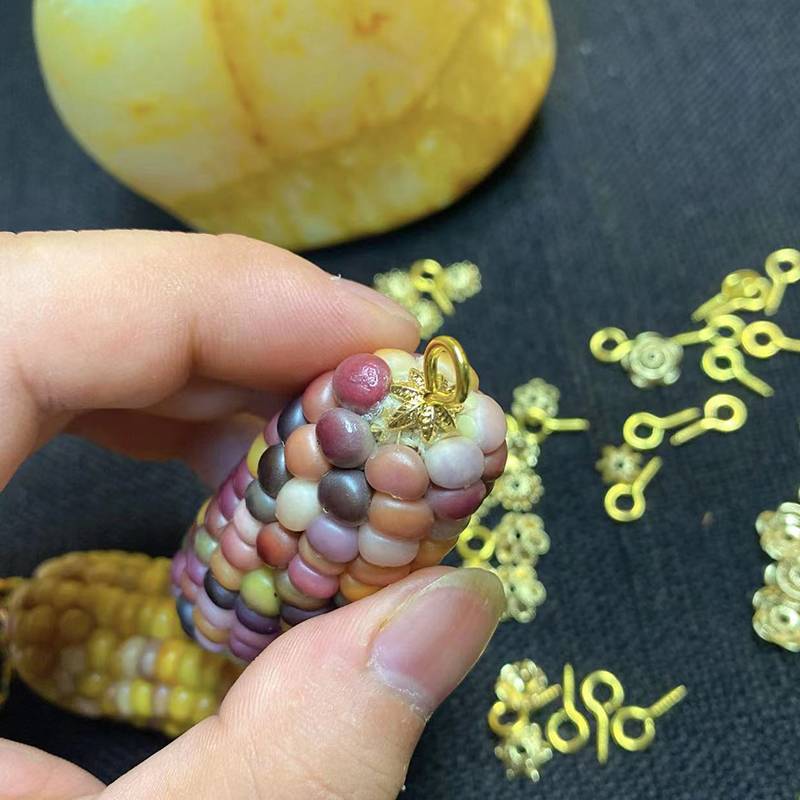 Wenwan corn care accessories Wenwan corn accessories accessories 14K electrical color insurance craftsmanship