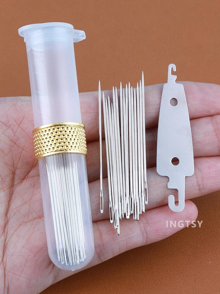 Furnishing long seam clothes Aurle, large needle hand sewing needle large pores, thick needle eyes, big needle, elder eye acupuncture
