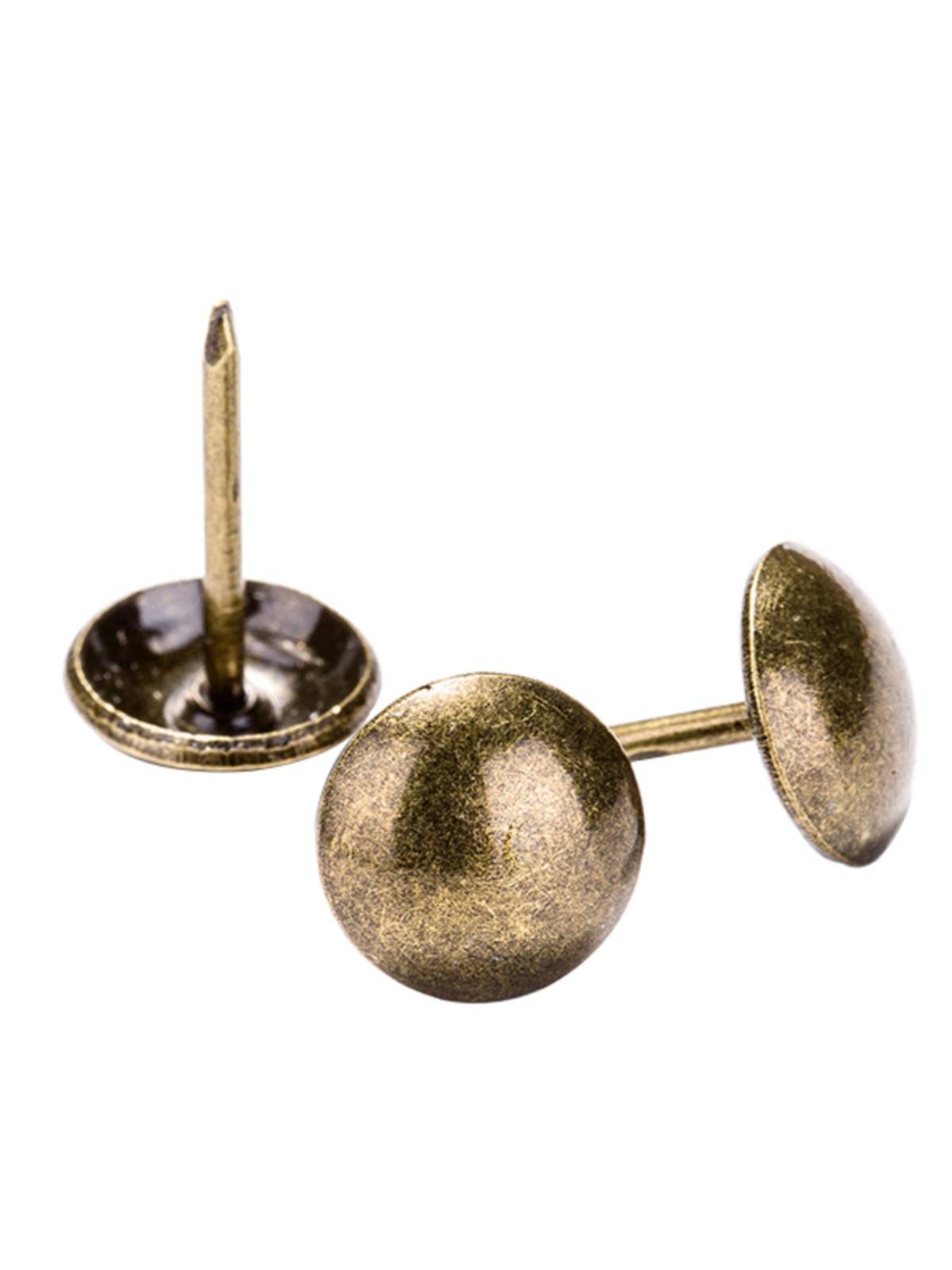 Thick green ancient bubble nail sofa nails antique round head nail decorative drum nail rivets press nail retro soft bag big nails