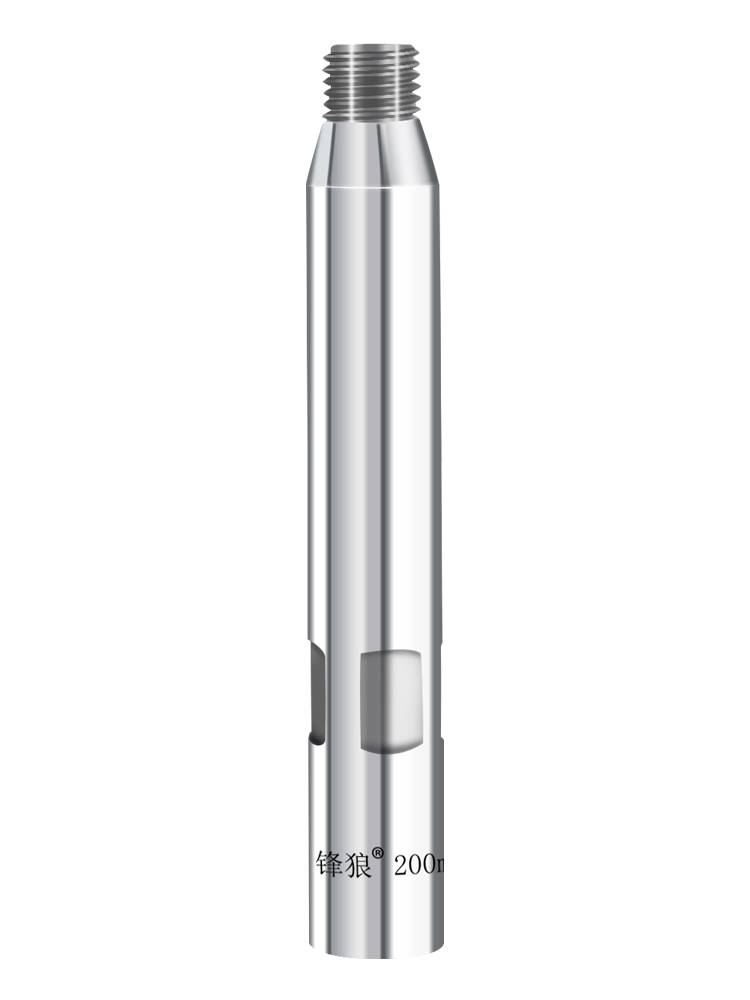 Diamond boss long rod connection extension extended rod wall opens to turn head to hit the soil drill rod thickened and thick jacks