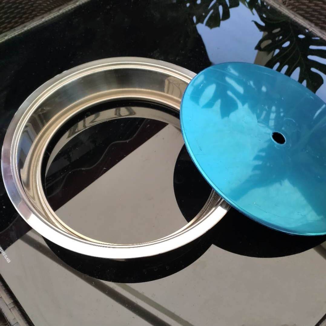 Electromagnetic cooker lid stainless steel sinking ring cover stainless iron round cover gas cover, hot pot hot pot table, filling hole cover