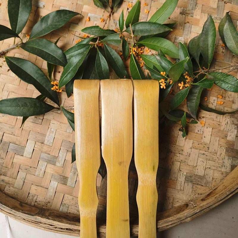 Three of them are natural bamboo