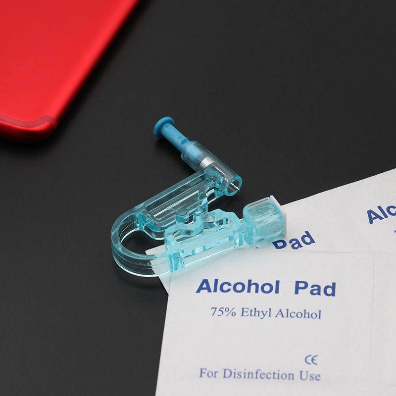 Disposal Sterilizer Hitting Earrot Painless Piercing Ear Passing Ear Passing Artifact Passing Ear Eye Skin Tromat wholesale earrings