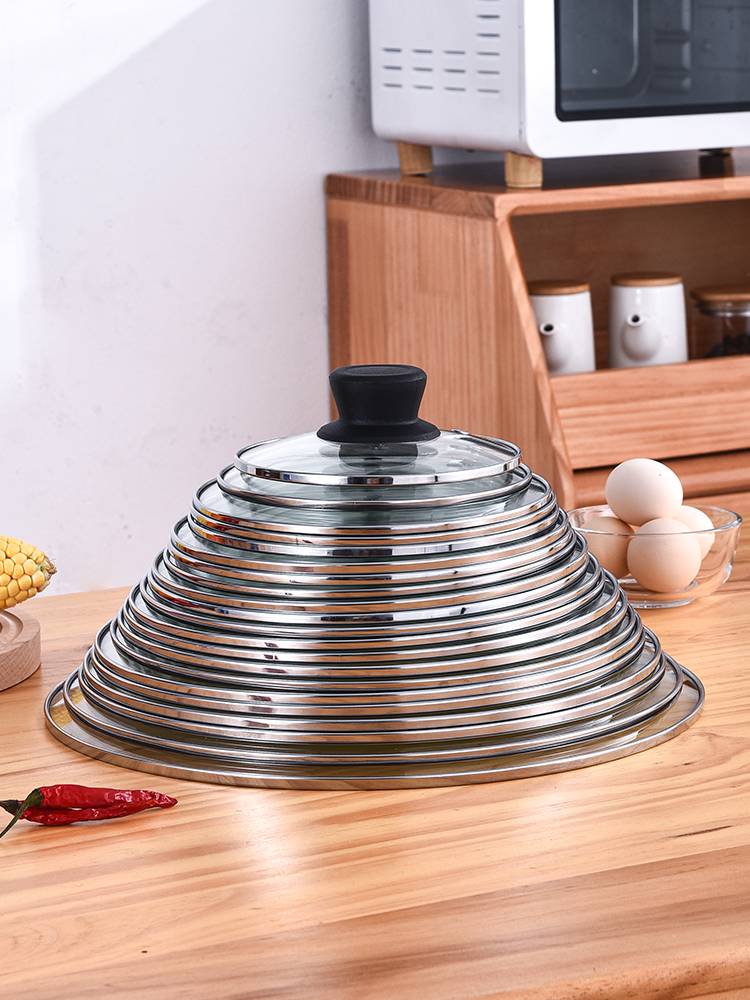 TRANSPARENT AND THICKER HOME-BASED SALINE PANSALINE PANSALINE PAN GENERAL C STEEL PAN CAP