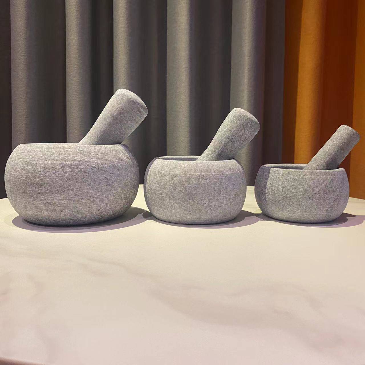 Natural bluestone rough grinding garlic garlic mud supplementary food supplementary food grinders garlic lone mortar scratch pepper sesame spices
