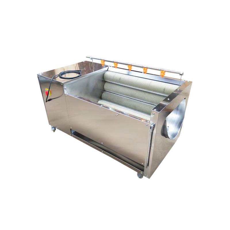 Fully -automatic washing pork head trottering machine Pig feet pig ear ear, sheep's hoofs, cowhlon black hair roller cleaning machine, commercial use