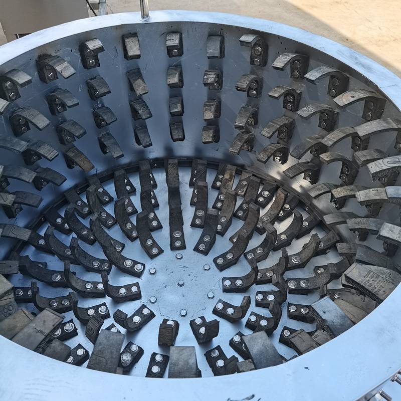 Automatic fresh beef -headed beef holes, cowhide, lamb head pig head, wabling, rotating sheep hoof trotters hair firing equipment