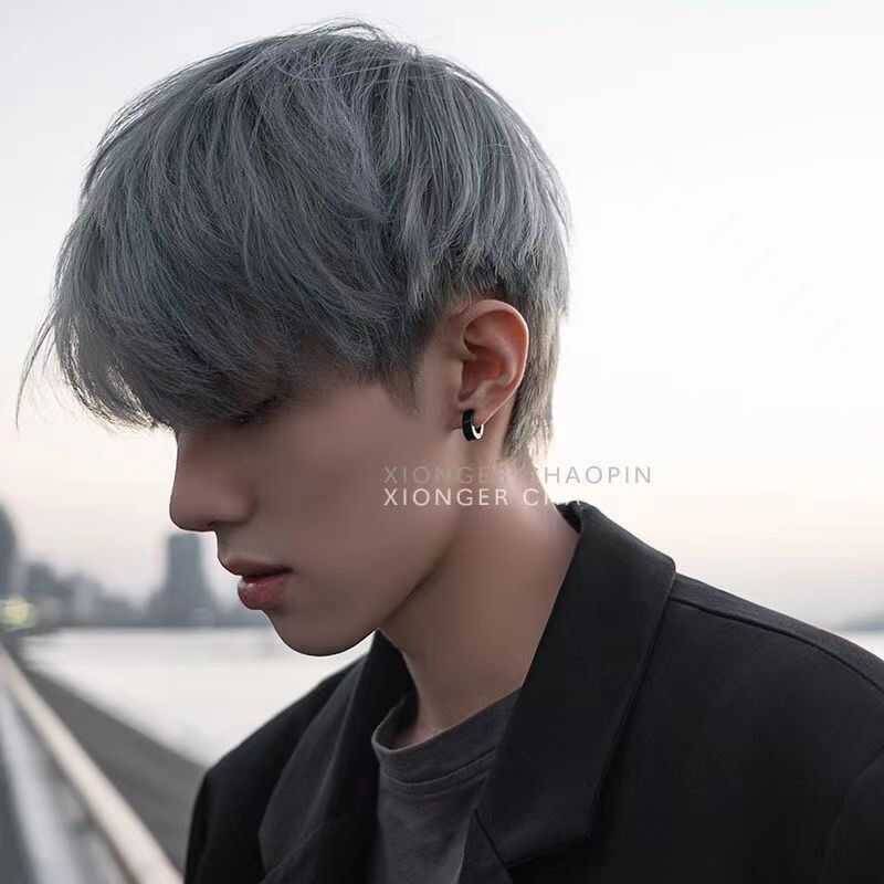 Ear -no -ear ear clip Korean version of titanium steel ear buckle male ear bone clip female earring earrings earrings Student men's fake earrings ear decoration