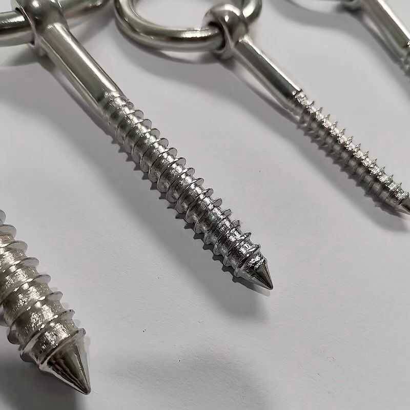Self -attack screw rings screw hook hook hook iron ring sheep loop with holes hanging woodworking woodwork decoration hardware tool