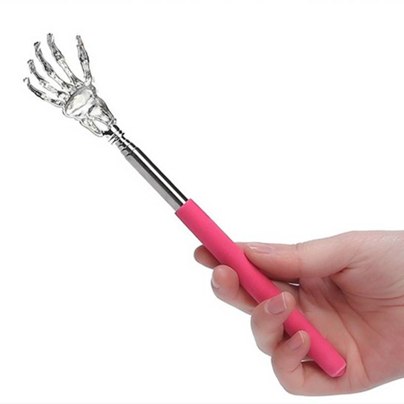 Itchy scratching rake grabbing artifact does not want people to grab the back, the old man music, the whole body metal telescopic portable scratching