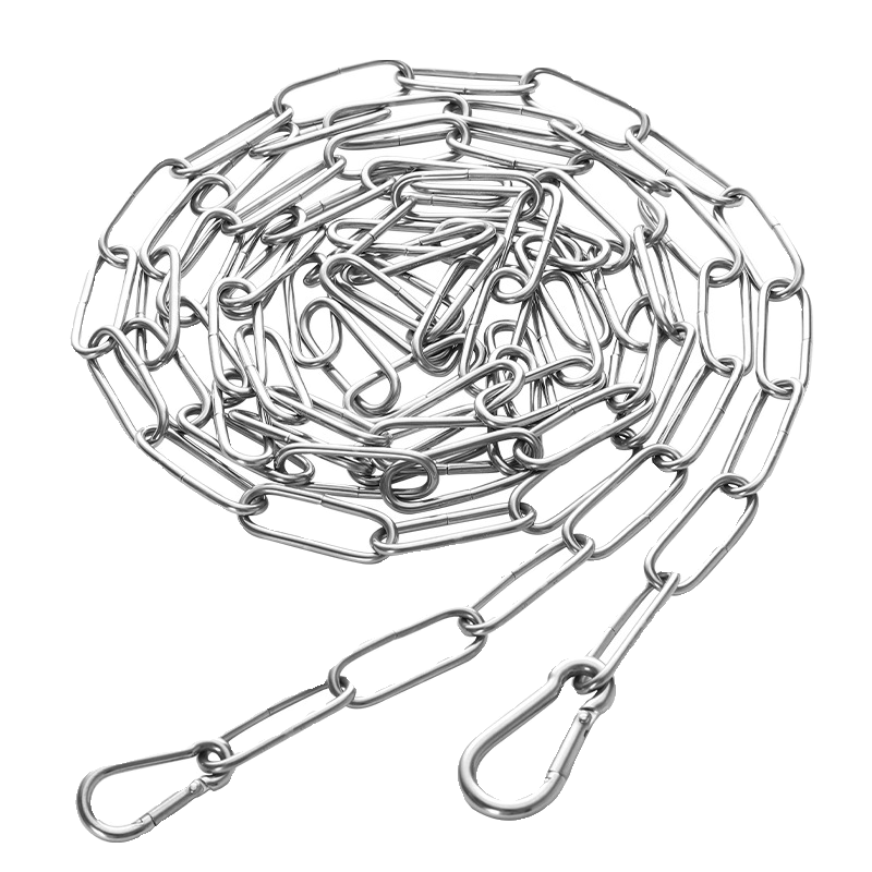 304 stainless steel chain seamless clothes drying clothes chain bold the heavy iron chain pet dog chain hanging lights