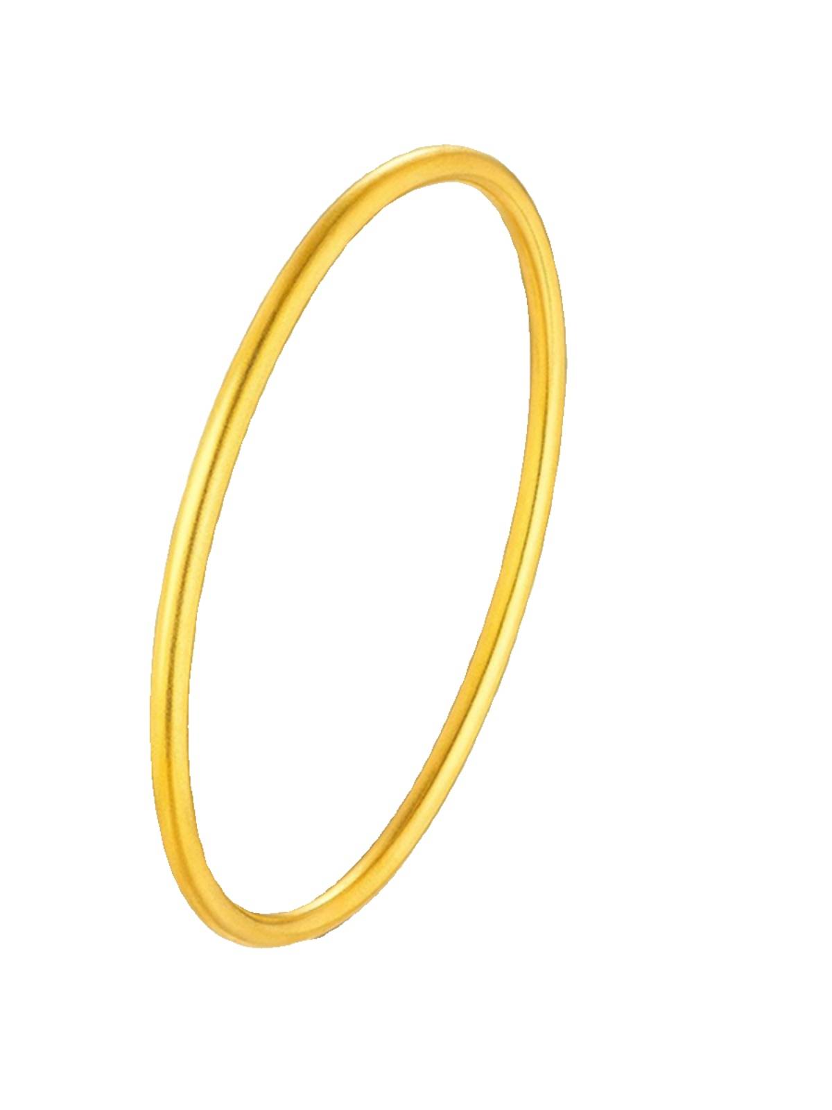 Ancient French inheritance Gold Bracelet Women Vietnam Sand Gold High imitation golden solid 999 vegetarian circle will not be colored for a long time to get married