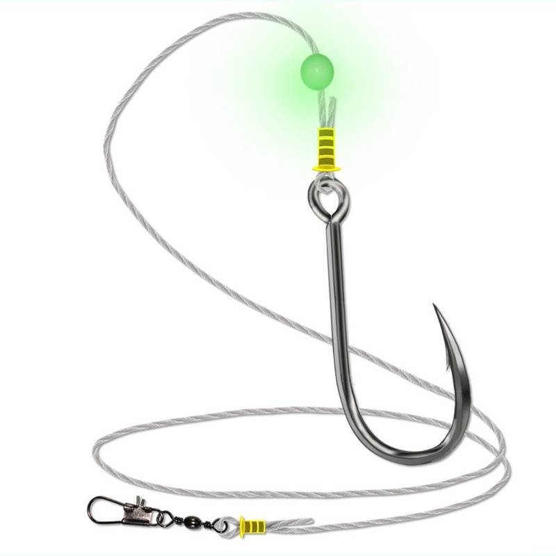 Mr. Zhao's bite-proof line is entangled around the gillfish and the gibberish