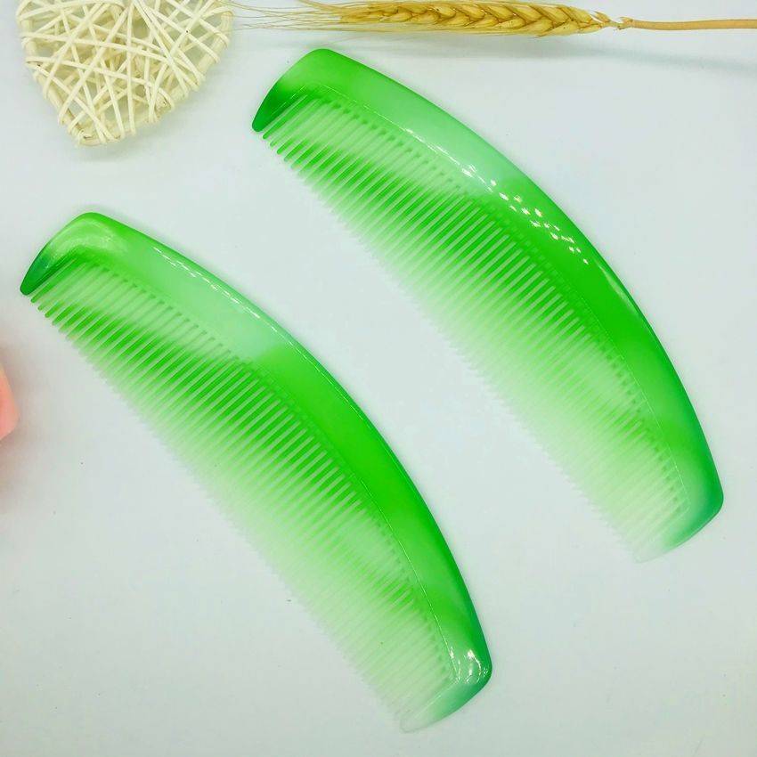 Half-month green and thick combs (2 pairs)