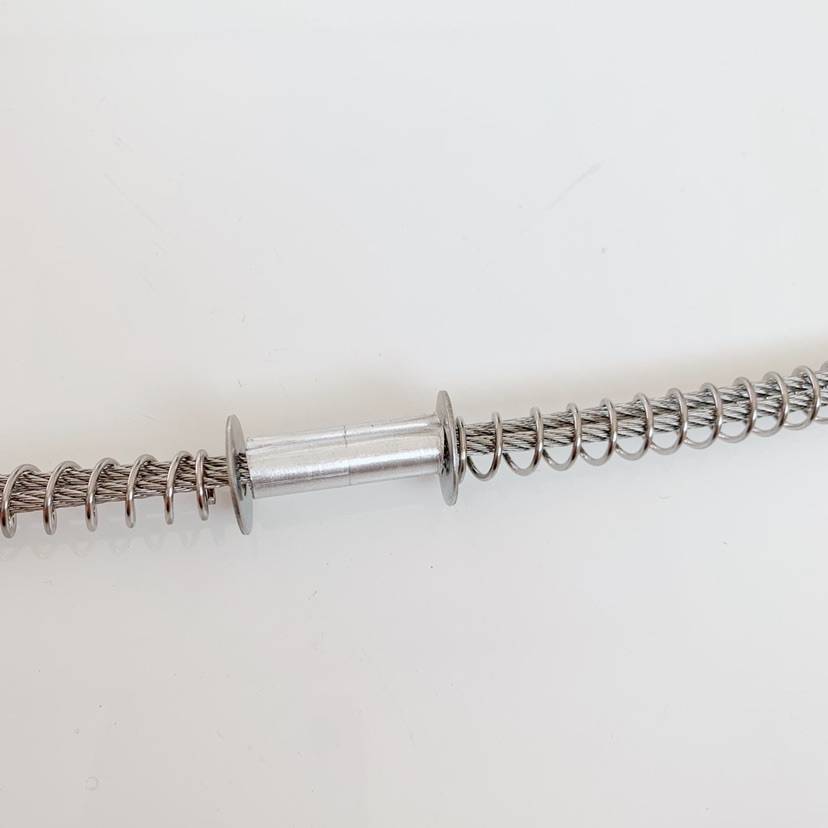Oilfield hydraulic oil tube explosion -proof chain stainless steel steel wire rope lock oil pipe anti -drop chain steel wire