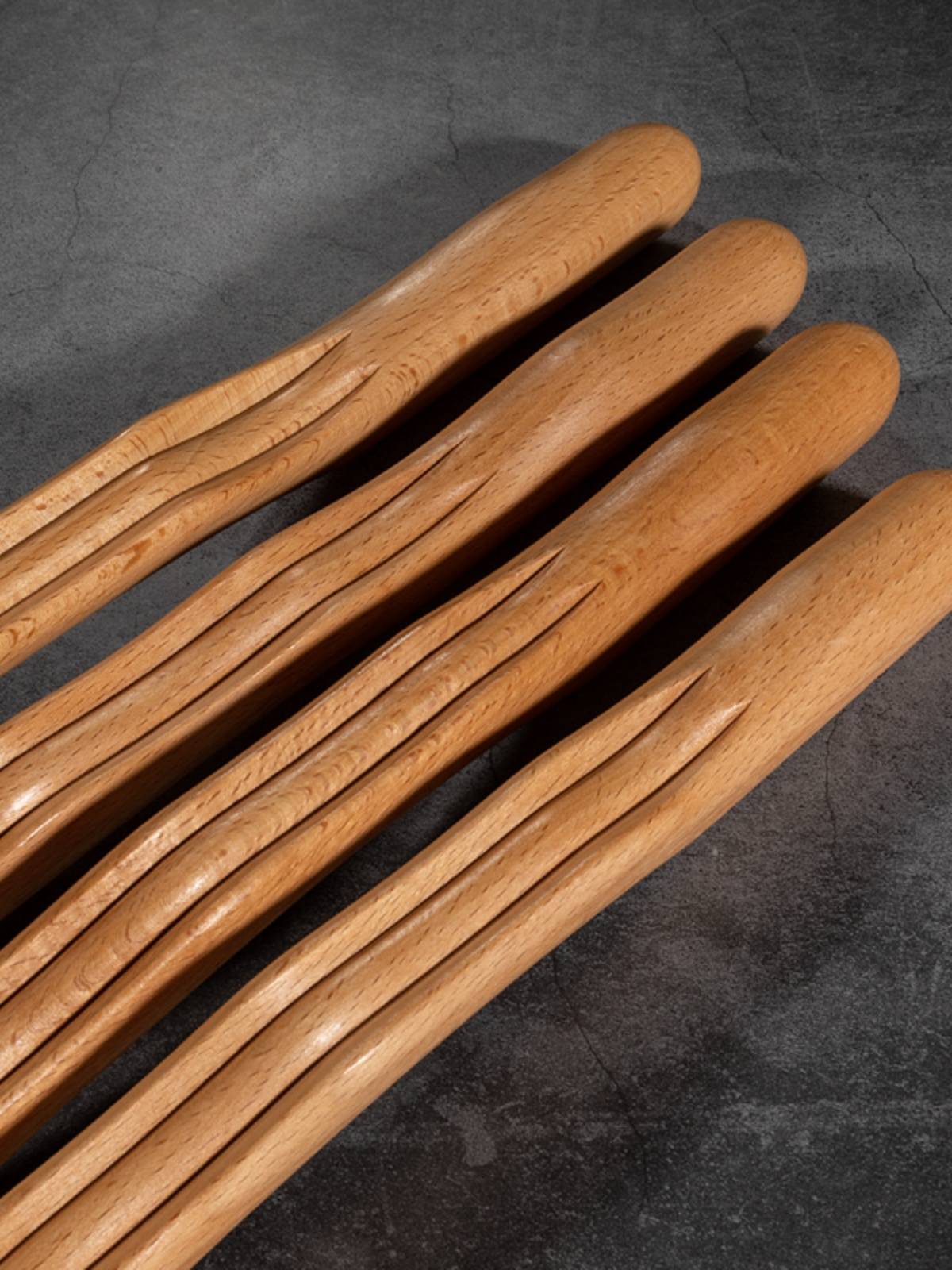 Anti wood ribs ribbon, home scraping stick, the whole body, a general -purpose dried stick, exercise stick, meridian dredging massage stick