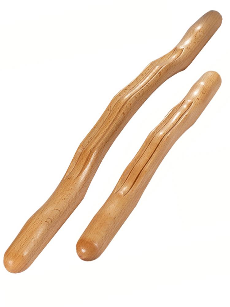 Anti wood ribs ribbon, home scraping stick, the whole body, a general -purpose dried stick, exercise stick, meridian dredging massage stick