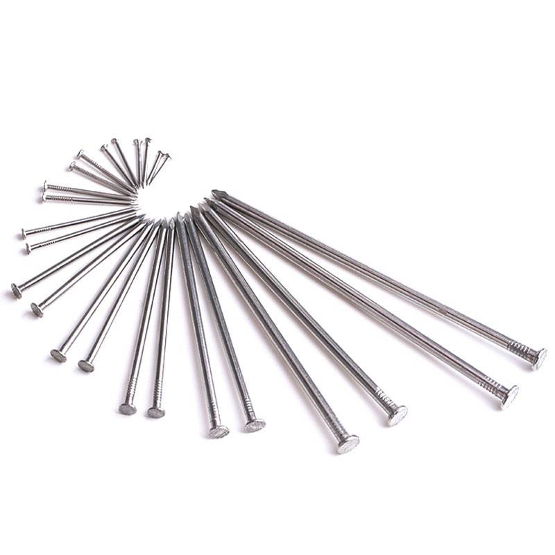 304 stainless steel nail woodworking small iron nails 23456 inch round nails extended steel nail cement wall nail nails