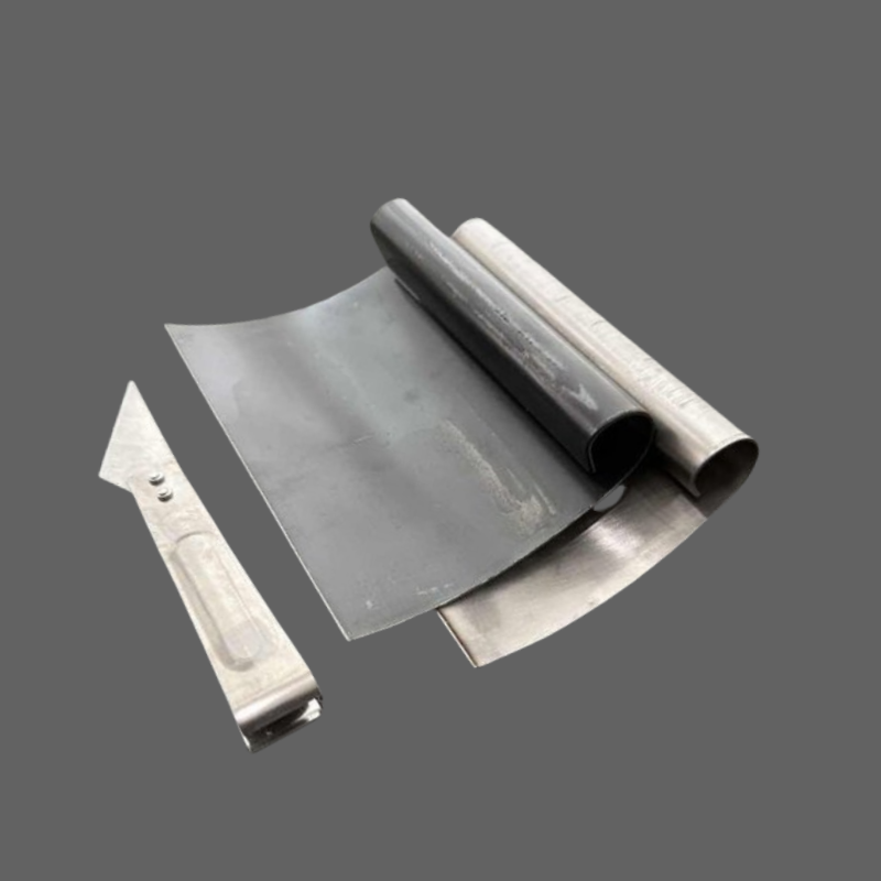 New Star Manganese Steel Stainless Steel Scraping Pork Knife Pork Skin Slaughter Slashed Pig Knight Scraping Sword Draw hair Scratching tool