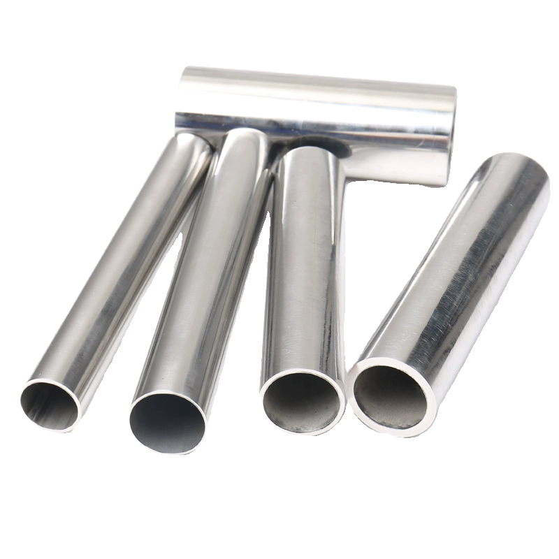 304 stainless steel tube stainless steel seamless tube welding pipe sanitary pipe light bright air heart circular tube decorative tube laser processing