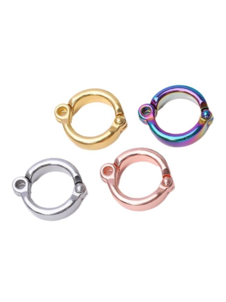 Electroplating alloy parrot foot ring bird foot ring activity opening foot ring trains bird relatives out of pet supplies