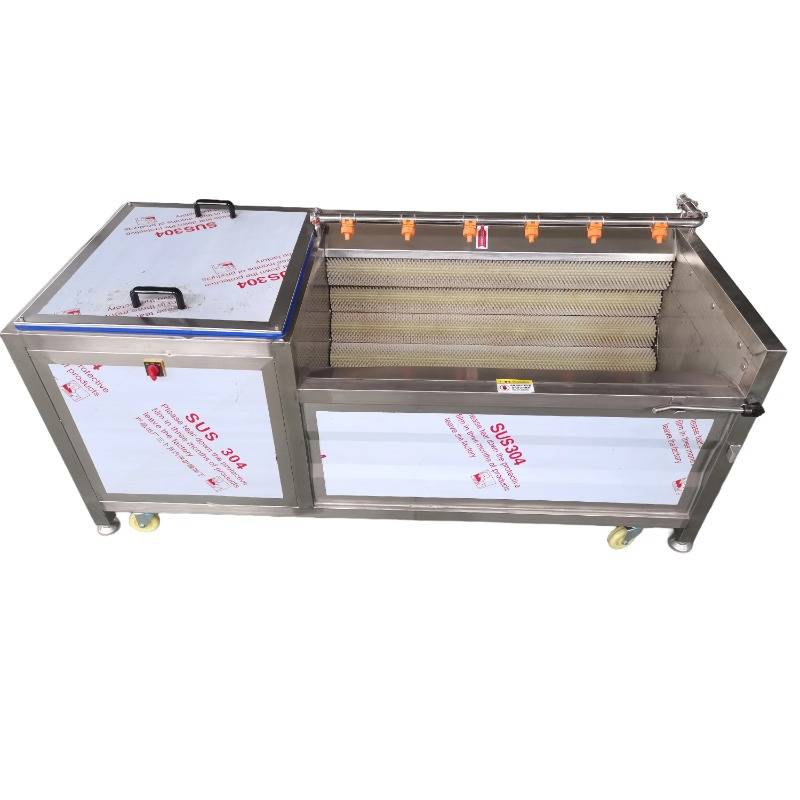 Fully automatic sweet potato potter lotus root oyster pork roller clean