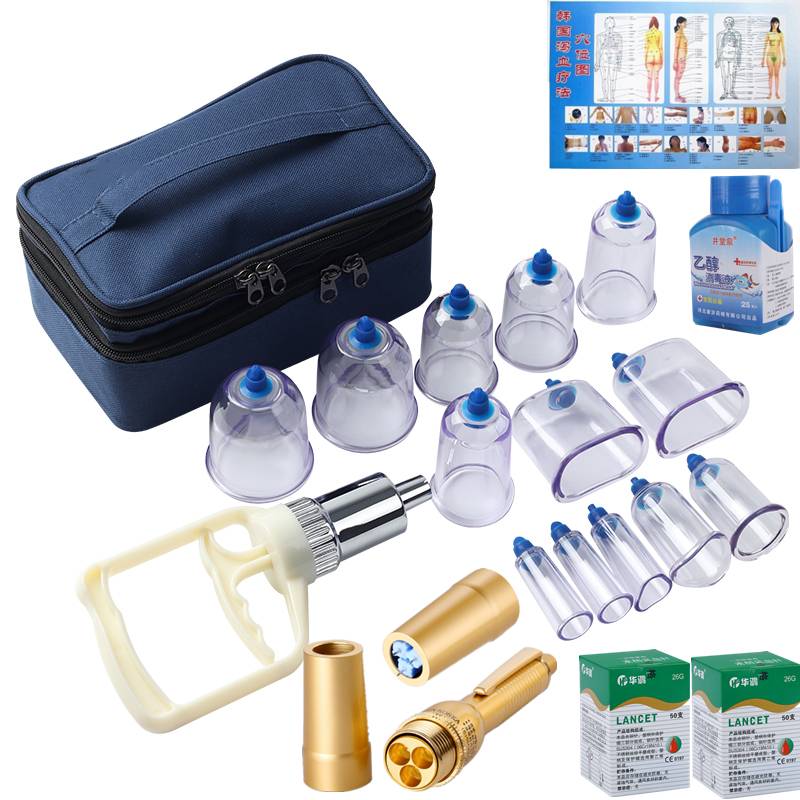 PROFESSIONAL LYMPH 13 JARS + GOLD THREE PENS + 100 NEEDLES (26G) + DISINFECTANT COTTON BALL + BLOOD MAP