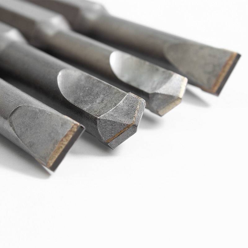 Fanglong electric hammer chisel square handle circular handle concrete stone brick hexagonal handle chisel slot and groove electric picks alloy drill