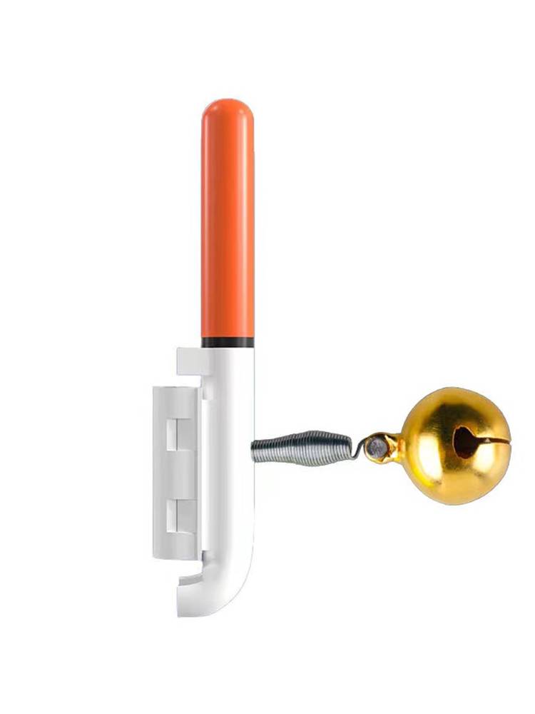 A fishing bell with a little light on the electric pole to protect against the color change
