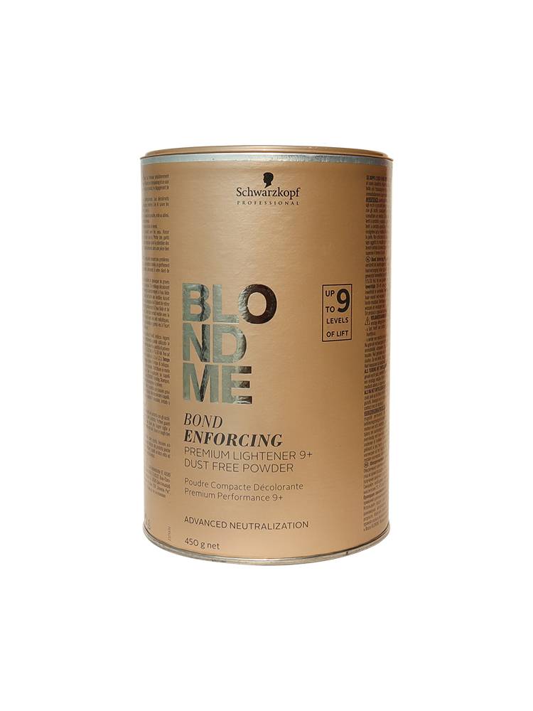 Germany's original Schwarn drifting powder drifting agent BlondMe Platinum 9 degrees without hurting the fading agent hypoxy milk