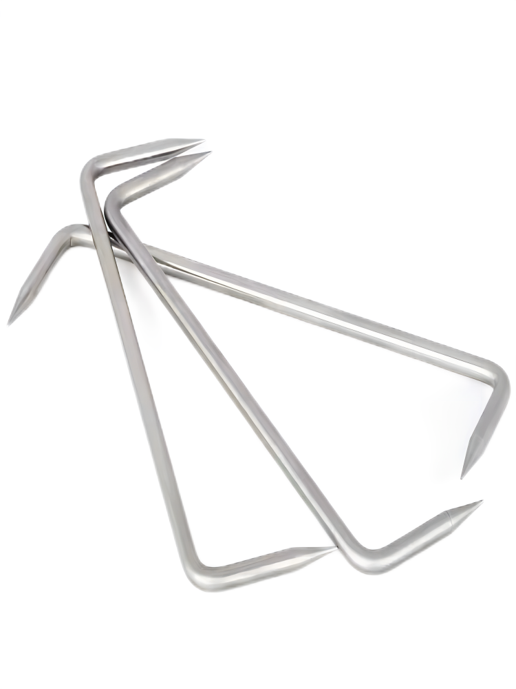 The hot -selling 304 stainless steel grasshopper nail nail nails nails U -shaped horse riding nail building big iron nail horse king nail