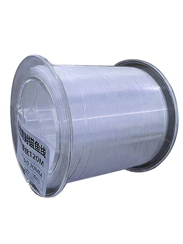 Extra 120-meter giant nylon visual anchor fish line master line sea rod fishing line 0.5-1.0mm strong tension