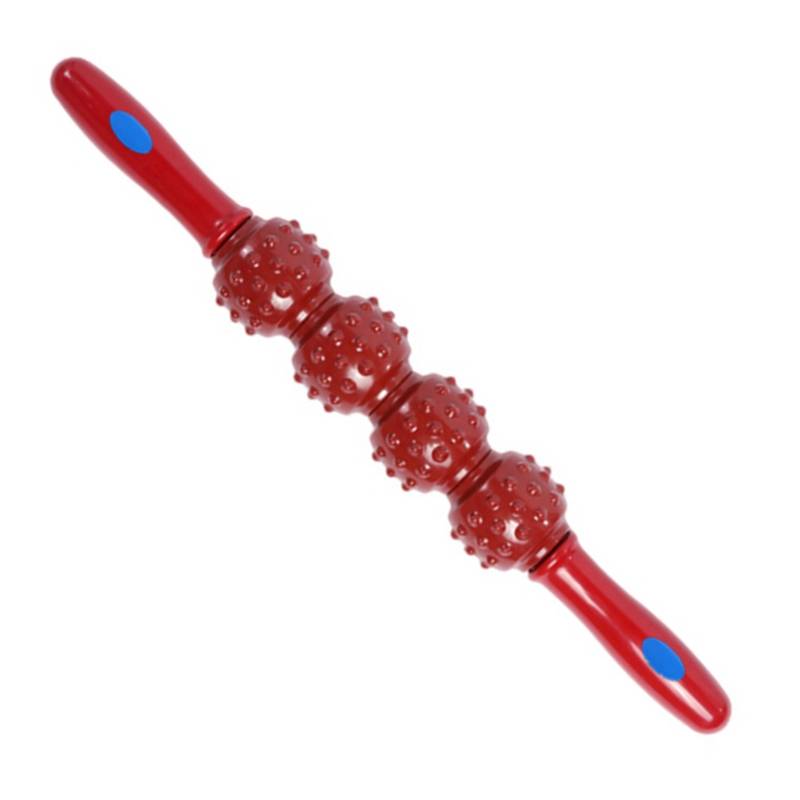Dredging the Meridian Magnetic Therapy Sun Jian Same Sugar Gourd Massage Basket Rolling Roll Yoga Magnetic and Master Cervical Roller Stick