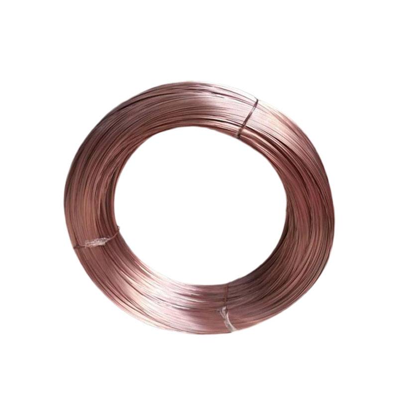 Telegraph Plug -in Steel Crystal Copper Plated Copper Steel Elastic Iron Wire Spring Iron Wittage Anti -rust Portteravana steel wire