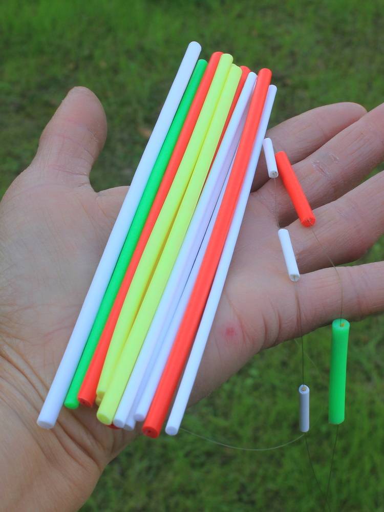Color hard bubble traditional long strip seven -star drift shallow water stream stream stir -baking small fish drifting sensitive flowing water imitation goose feather