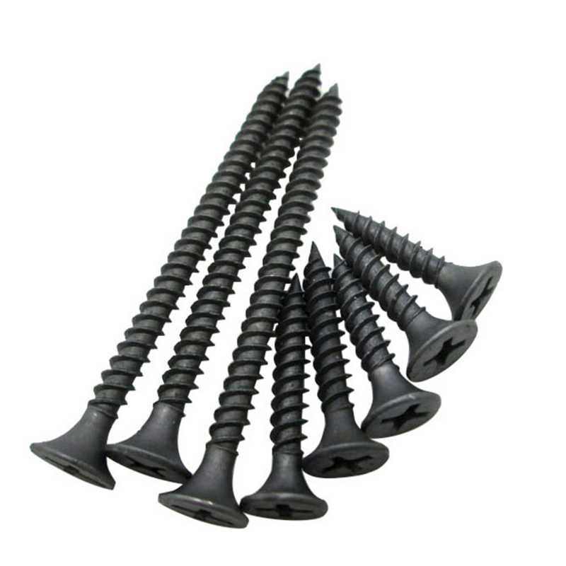 bulk high -strength self -attack dry wall nails black cross -headed woodwork screw gypsum board screw 3.5