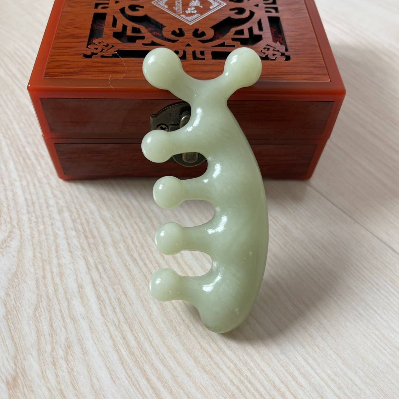 Natural jade, Jade Jade Nose Scratch Nose Massage Massage Massage, Nose Big, Emperor Rubbing Eyes, Facial Massage Stick