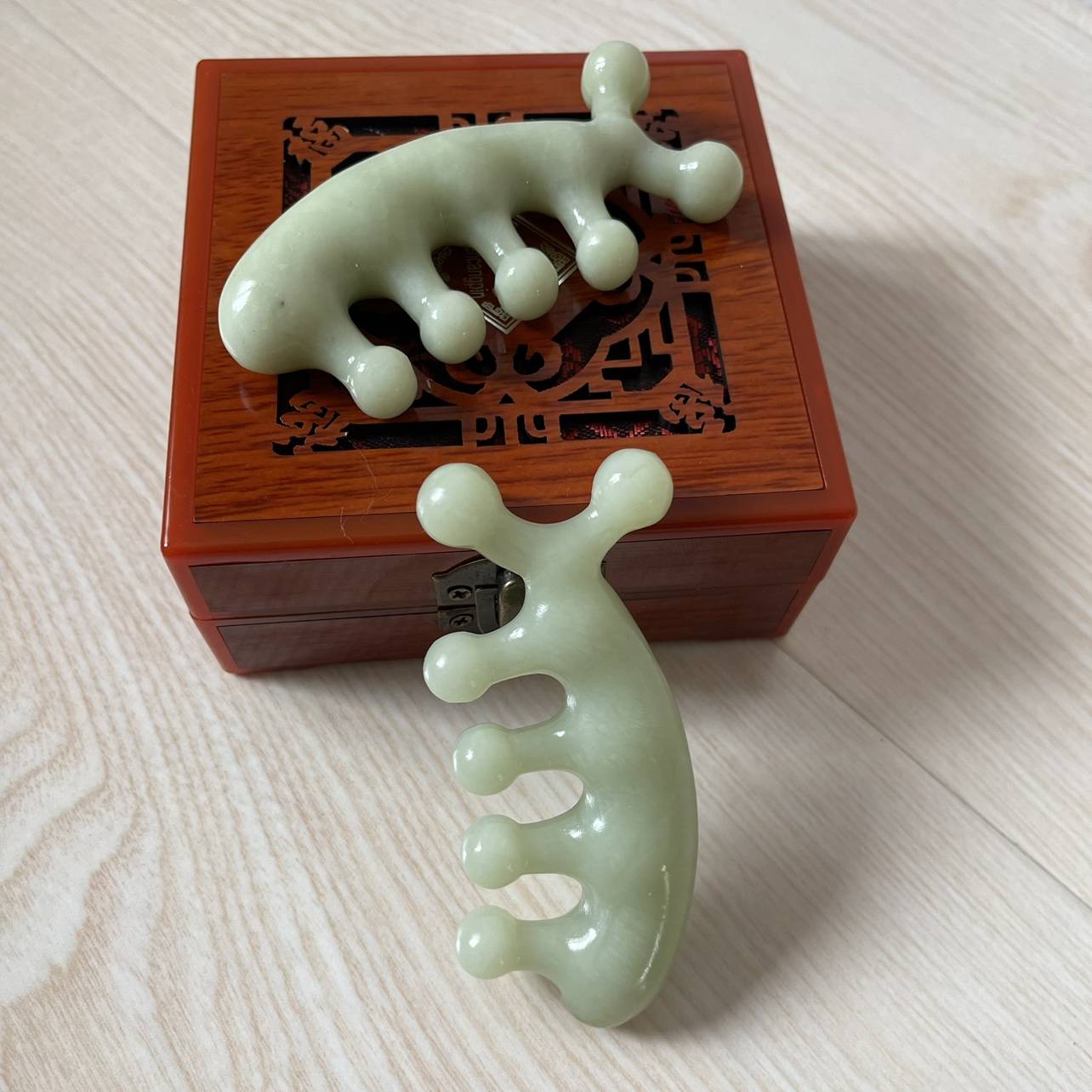 Natural jade, Jade Jade Nose Scratch Nose Massage Massage Massage, Nose Big, Emperor Rubbing Eyes, Facial Massage Stick