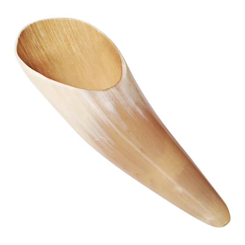 V horn scraper tube hollow natural massage tug -in stick full body acupuncture point with beauty back neck and leg soles on the neck